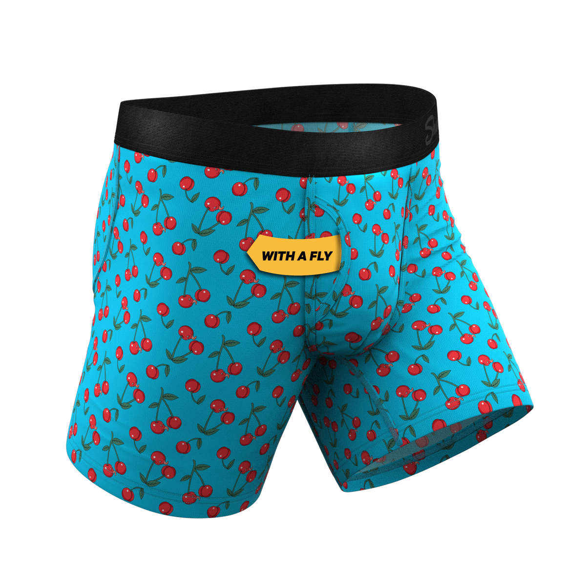 The Fruit Salad | Cherry Ball Hammock® Pouch Underwear With Fly - Shinesty