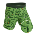The Full Bush Bush Club | Naughty Landscaping Ball Hammock® Boxer - Long Leg - Shinesty