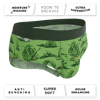 The Full Bush Bush Club | Naughty Landscaping Ball Hammock® Pouch Underwear Briefs - Shinesty