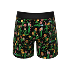 The Garden Of Breedin | Flower Print Ball Hammock® Pouch Underwear - Shinesty