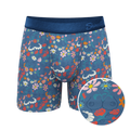 The Gardening Nips | Busty Floral Ball Hammock® Pouch Underwear - Shinesty