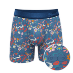 The Gardening Nips | Busty Floral Ball Hammock® Pouch Underwear - Shinesty