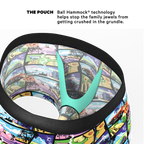 The Gas Pedal | Pop Art Ball Hammock® Pouch Trunks Underwear - Shinesty