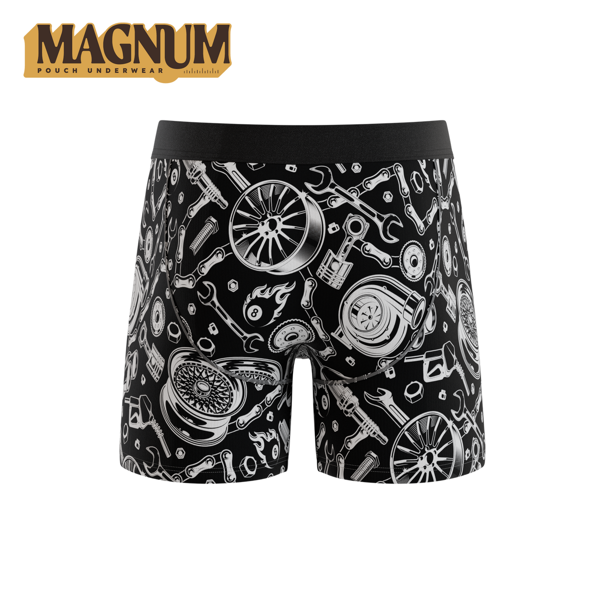 The Gear Head | Stick Shift Ball Hammock® Magnum Big Pouch Underwear - Shinesty