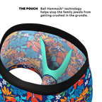 The Get Lei'd | Naughty Tropical Ball Hammock® Pouch Trunks Underwear - Shinesty
