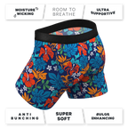 The Get Lei'd | Naughty Tropical Ball Hammock® Pouch Underwear - Shinesty