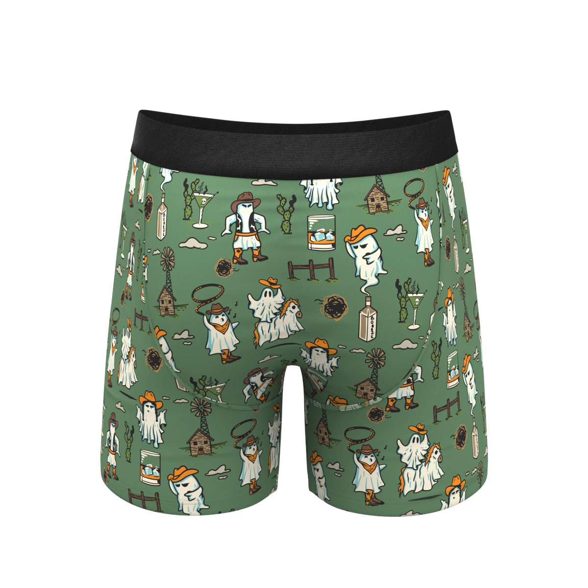 The Ghost Town | Western Ghost Ball Hammock® Pouch Underwear - Shinesty