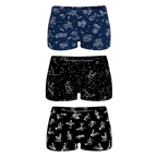 The Glower | Boyshort Underwear 3 Pack - Shinesty