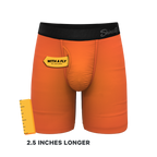 The Good Gourd | Jack O Lantern Ball Hammock® Boxer - Long Leg - Shinesty