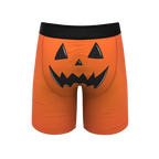 The Good Gourd | Jack O Lantern Ball Hammock® Boxer - Long Leg - Shinesty