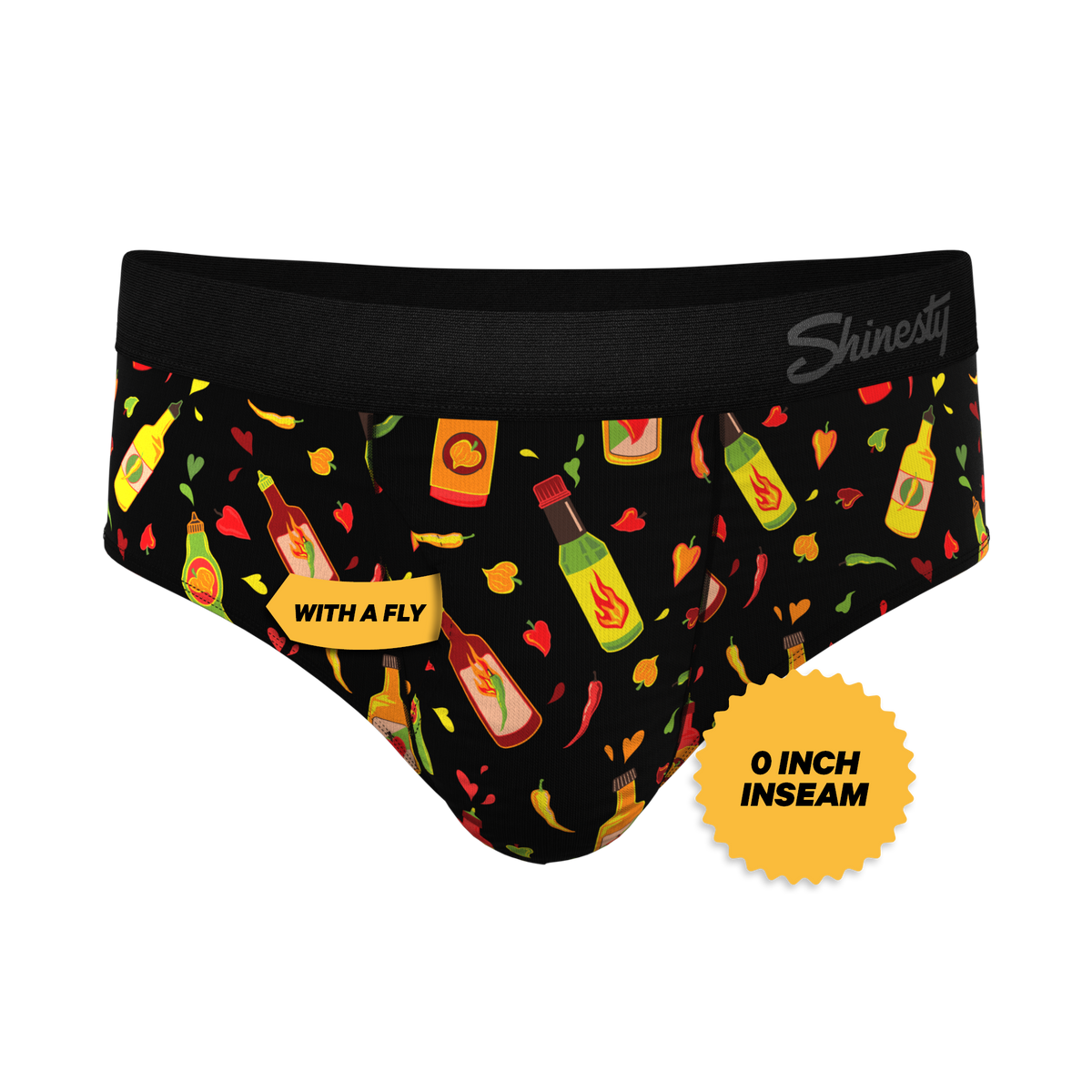The Gotcha Sriracha | Hot Sauce Ball Hammock® Pouch Underwear Briefs - Shinesty