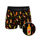 The Gotcha Sriracha | Hot Sauce Ball Hammock® Pouch Trunks Underwear - Shinesty
