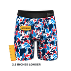 The Grand Finale | USA Camouflage Ball Hammock® Boxer - Long Leg - Shinesty