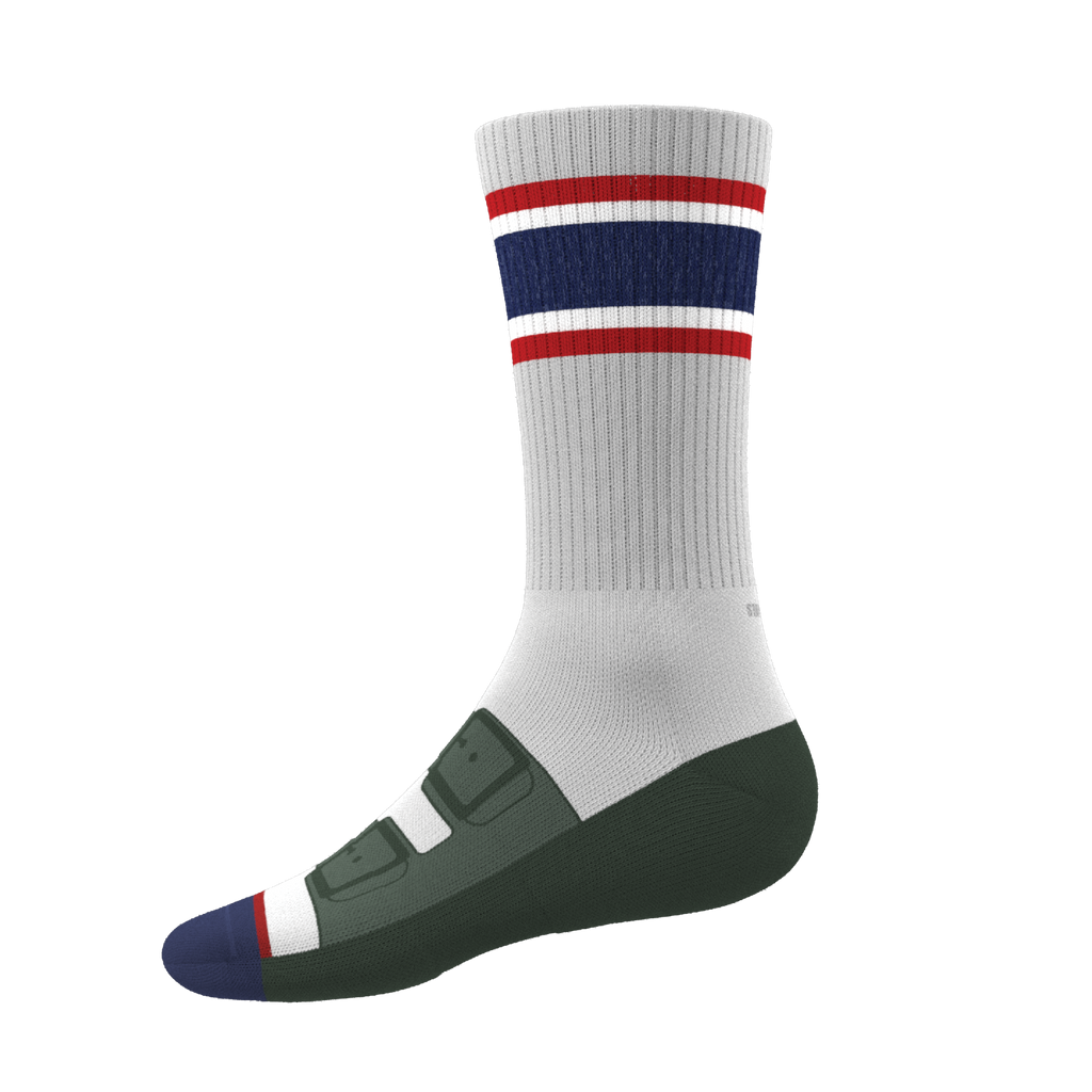 The Granola | Strap Sandal Heel Hammock™ Crew Socks - Shinesty