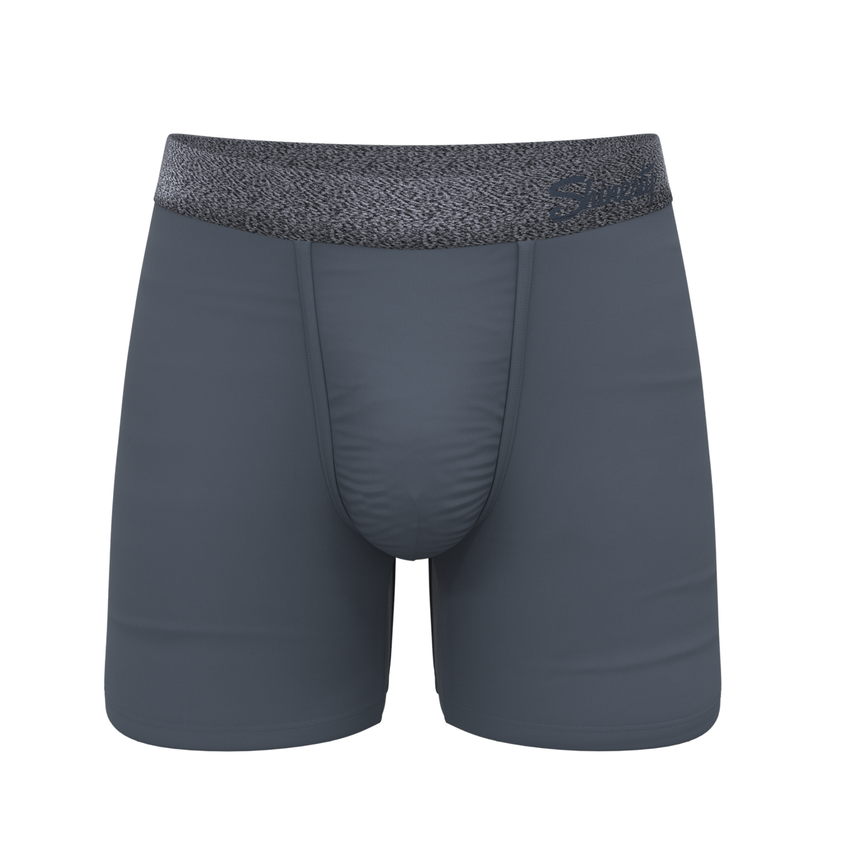 The Graphite | Tonal Grey Ball Hammock® Pouch Underwear - Shinesty