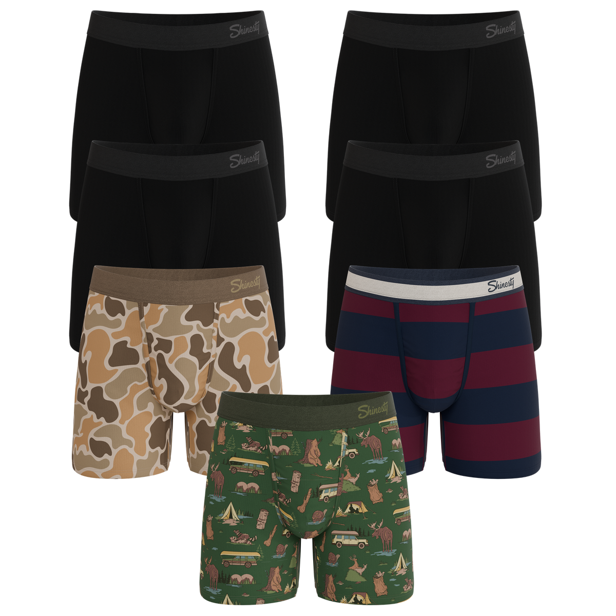 The Great Outdoors | Ball Hammock® Boxer Brief 7 Pack - Shinesty