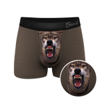 The Grey's Growl | Wolf Ball Hammock® Pouch Trunks Underwear - Shinesty
