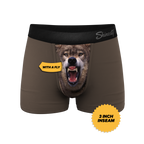 The Grey's Growl | Wolf Ball Hammock® Pouch Trunks Underwear - Shinesty