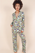 The Halloweenies | Halloween Dogs SleepDeep™ Women’s Long Sleeve Pajama Set - Shinesty