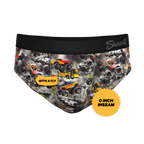 The Here Be Monsters | Monster Truck Ball Hammock® Pouch Underwear Briefs - Shinesty
