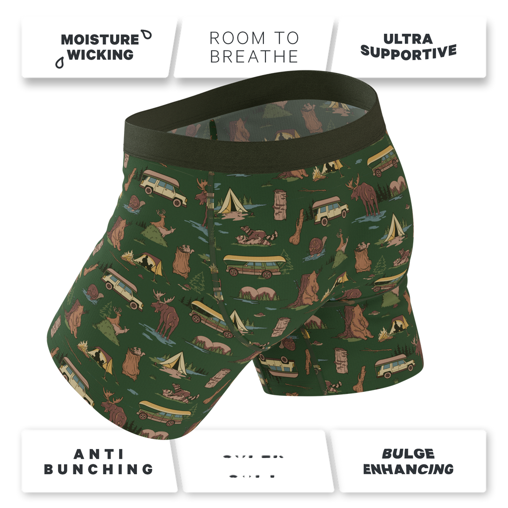 The Hide and Hunt | Ball Hammock® Pouch Boxer Briefs with Fly 5 Pack - Shinesty