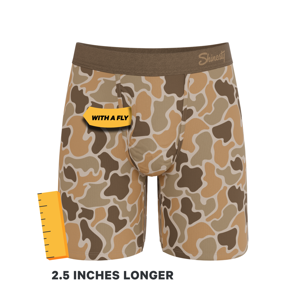 The Hide and Hunt | Long Leg Ball Hammock® Pouch Underwear With Fly 5 Pack - Shinesty