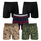 The Hide and Hunt | Ball Hammock® Boxer Brief 5 Pack - Shinesty