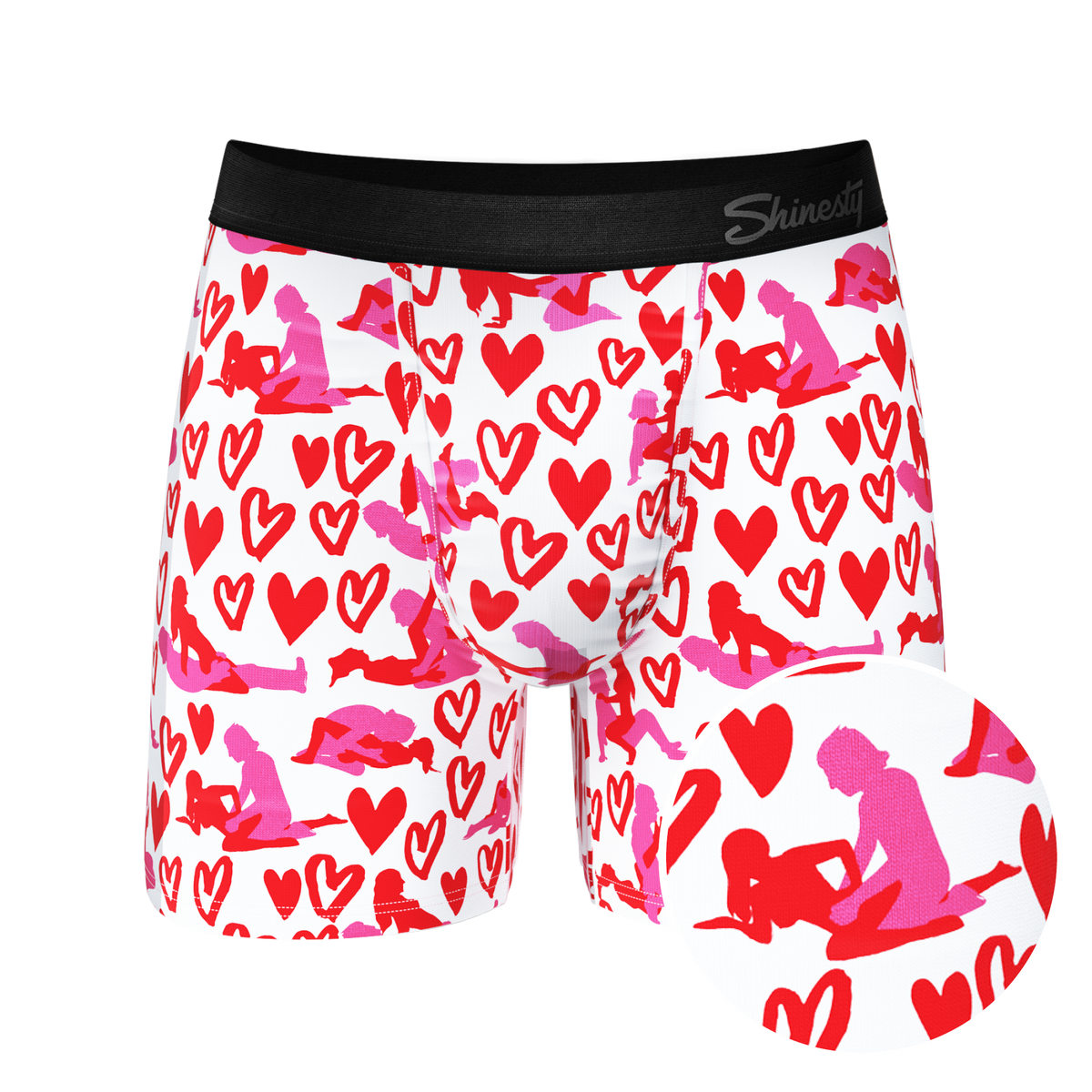 The Hot-Blooded Handbook | Valentines Ball Hammock® Pouch Underwear - Shinesty