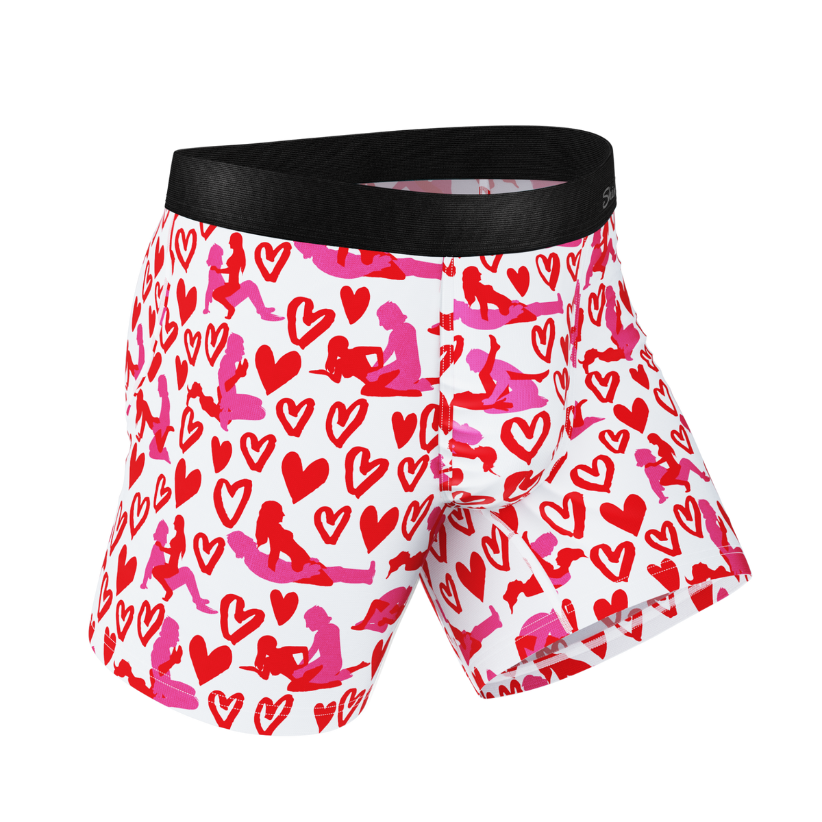 The Hot-Blooded Handbook | Valentines Ball Hammock® Pouch Underwear - Shinesty
