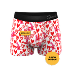 The Hot-Blooded Handbook | Valentines Ball Hammock® Pouch Trunks Underwear - Shinesty