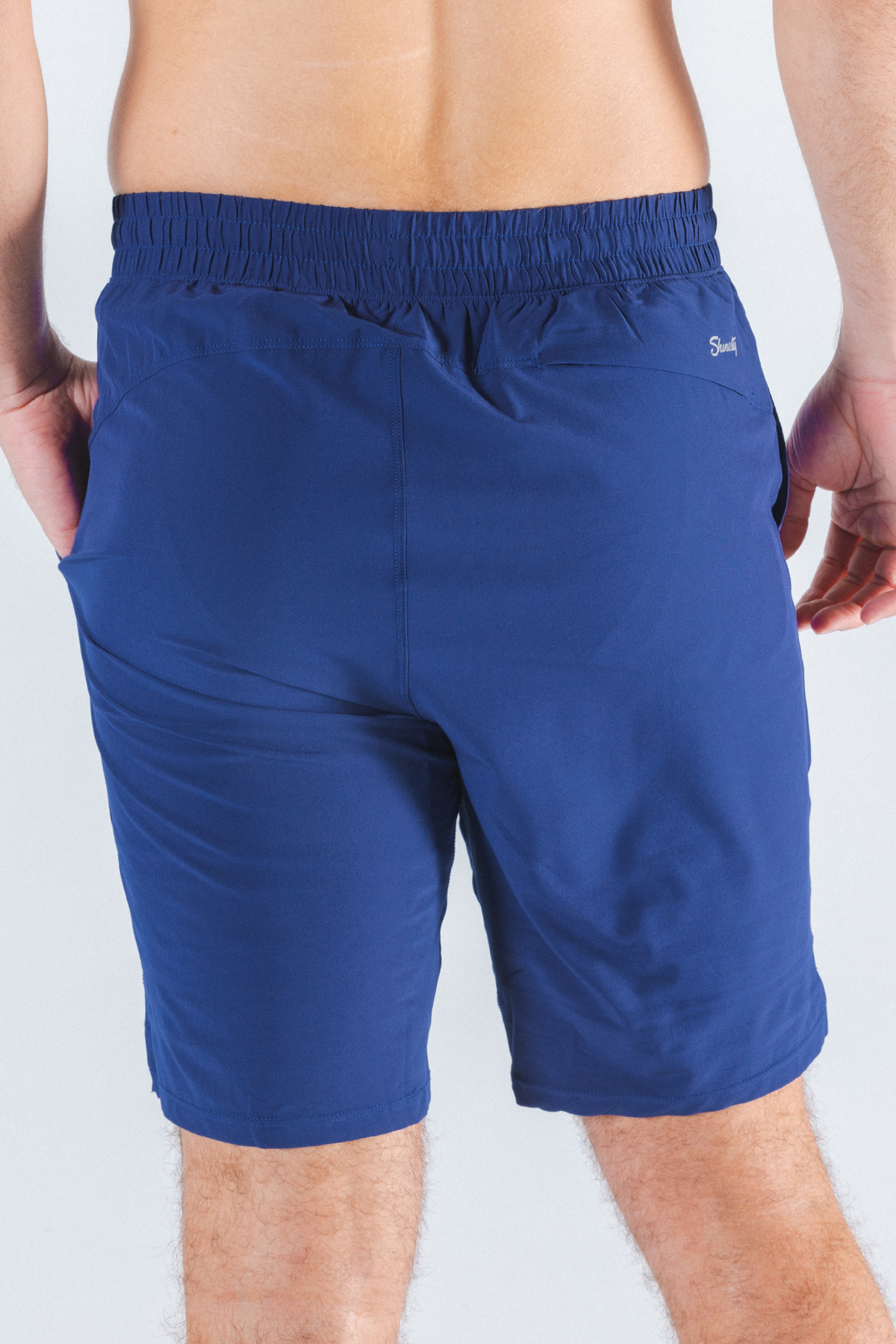 The Hot in Havana | Tropical Navy Ball Hammock® 9 Inch Athletic Shorts - Shinesty