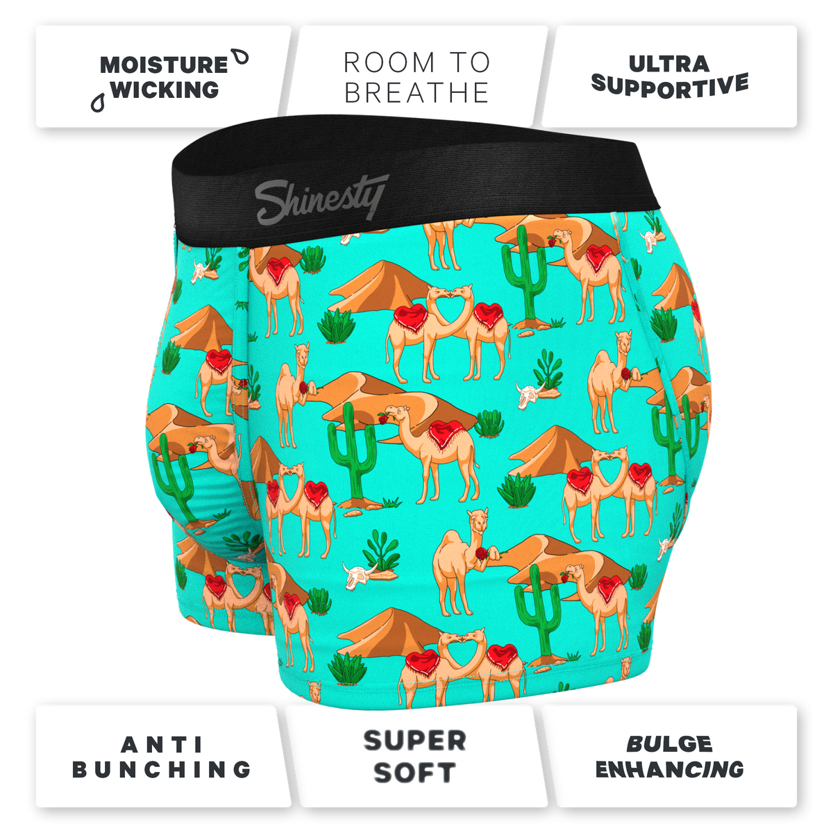 The Hump Day | Camels Ball Hammock® Pouch Trunks Underwear - Shinesty