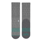 The Intramural Champ | Gray Stay Weird Heel Hammock™ Crew Socks - Shinesty