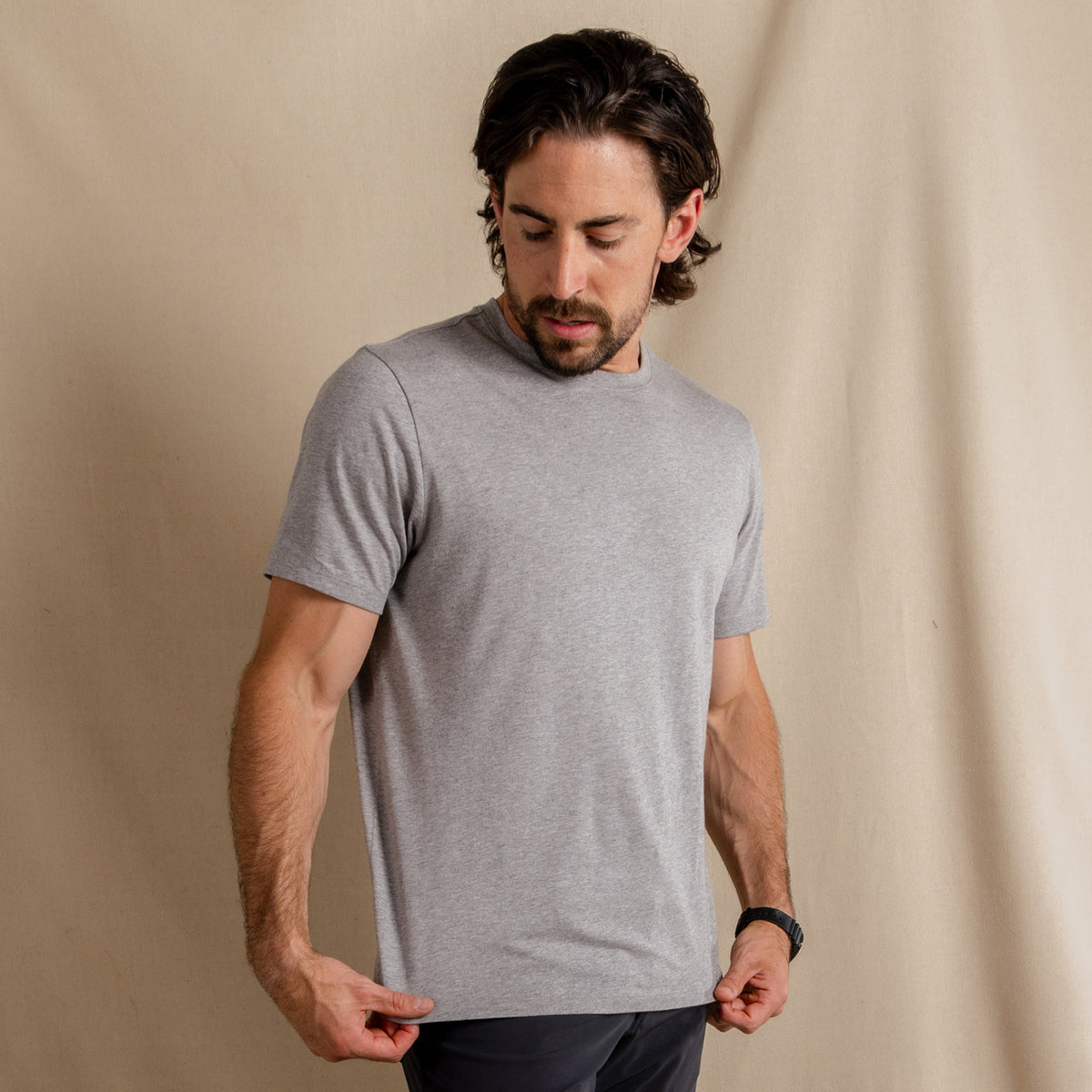 The Intramural Champ | Heather Grey Everyman™ T Shirt - Shinesty