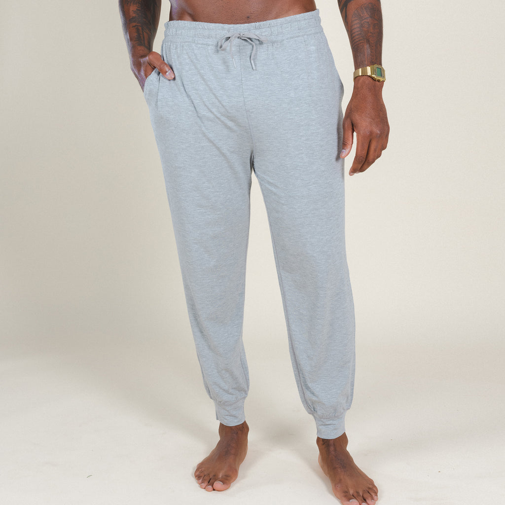 The Intramural Champ | Heather Grey SleepDeep™ Men’s Pajama Joggers - Shinesty