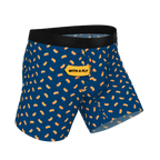 The Itty Bitty Buns | Hotdog Ball Hammock® Pouch Underwear With Fly - Shinesty