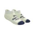 The Jet Set | Hot Tub Club Oatmeal Heel Hammock™ Ankle Socks - Shinesty