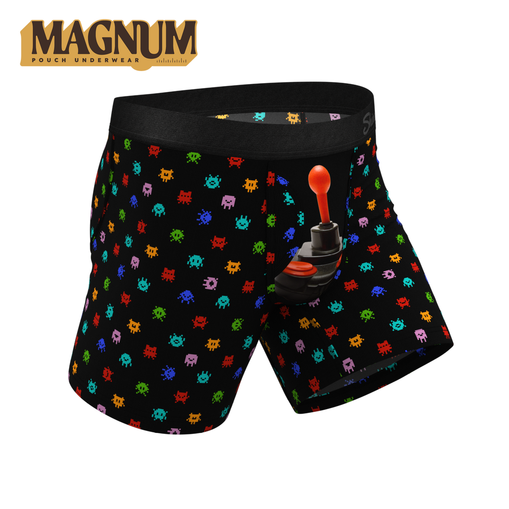 The Joystick | Video Game Ball Hammock® Magnum Big Pouch Underwear - Shinesty
