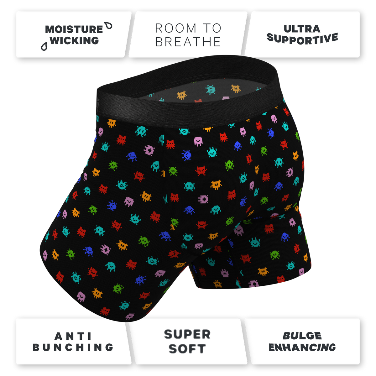 The Joystick | Video Game Ball Hammock® Pouch Underwear - Shinesty