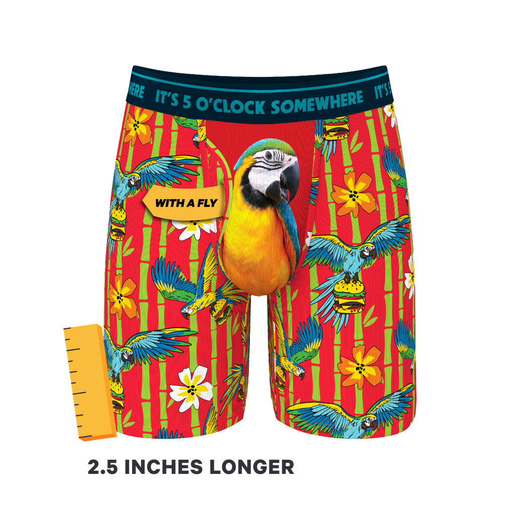 The Key West | Shinesty x Margaritaville® Ball Hammock® Boxer - Long Leg - Shinesty
