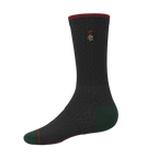 The Kiss Me There | Mistletoe Heel Hammock™ Crew Socks - Shinesty