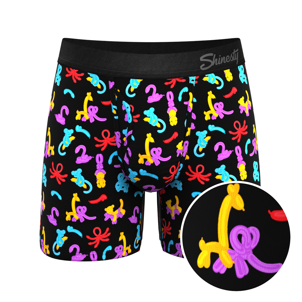 The Knot Tonights | Balloon Animal Ball Hammock® Pouch Underwear With Fly - Shinesty
