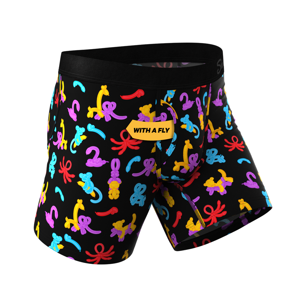 The Knot Tonights | Balloon Animal Ball Hammock® Pouch Underwear With Fly - Shinesty
