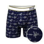 The Knotty Spots | Nautical Knots Ball Hammock® Pouch Underwear With Fly - Shinesty