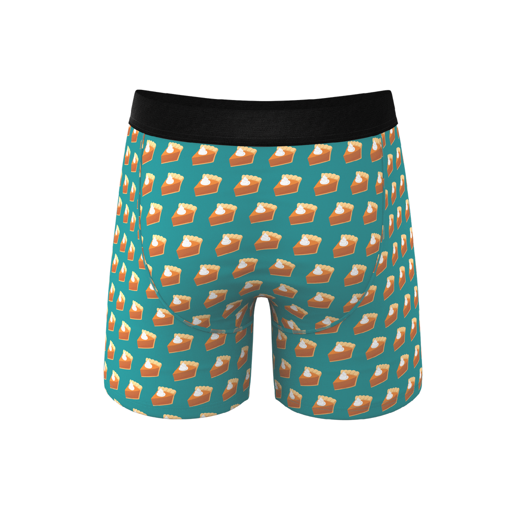 The Last Course | Pumpkin Pie Ball Hammock® Boxer Briefs - Shinesty