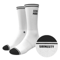 The Late Night Text | Send Nudes Heel Hammock™ Crew Socks - Shinesty