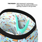 The Lovely Wiener | Wiener Dogs Ball Hammock® Pouch Underwear - Shinesty