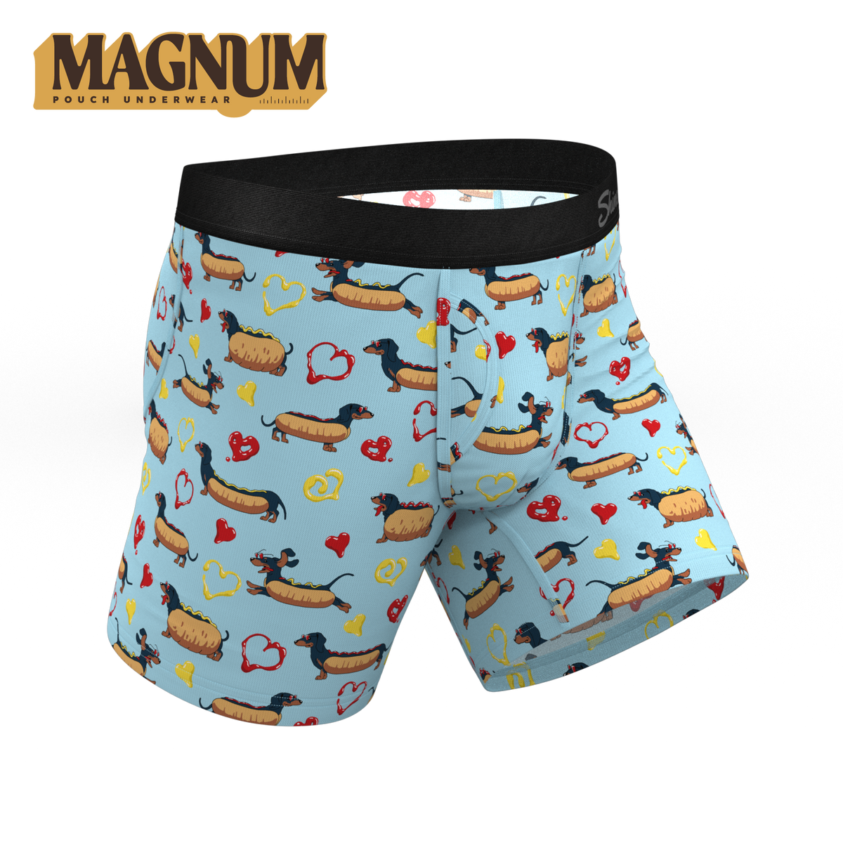 The Lovely Wiener | Wiener Dogs Ball Hammock® Magnum Big Pouch Underwear - Shinesty