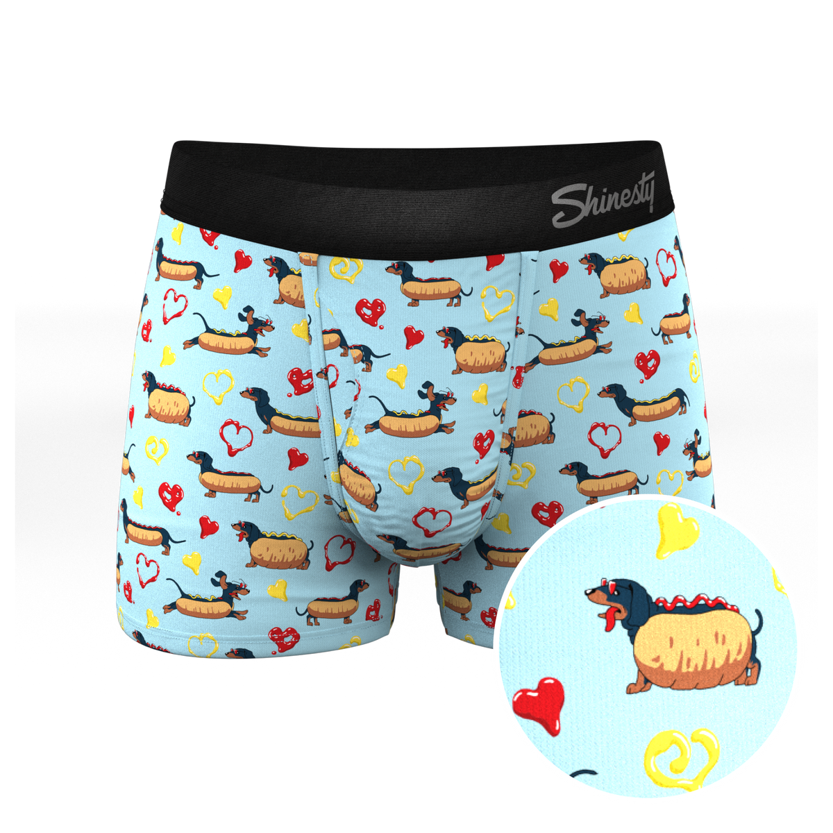 The Lovely Wiener | Wiener Dogs Ball Hammock® Pouch Trunks Underwear - Shinesty