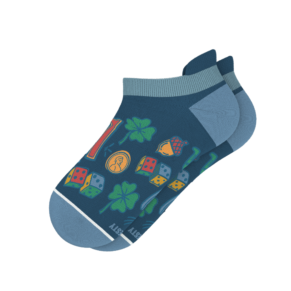 The Lucky Duck | Lucky Symbols Heel Hammock™ Ankle Socks - Shinesty